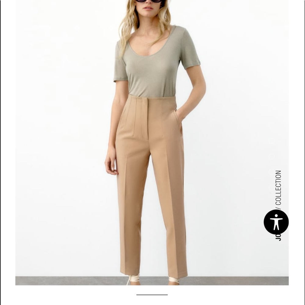 Zara high waisted pants